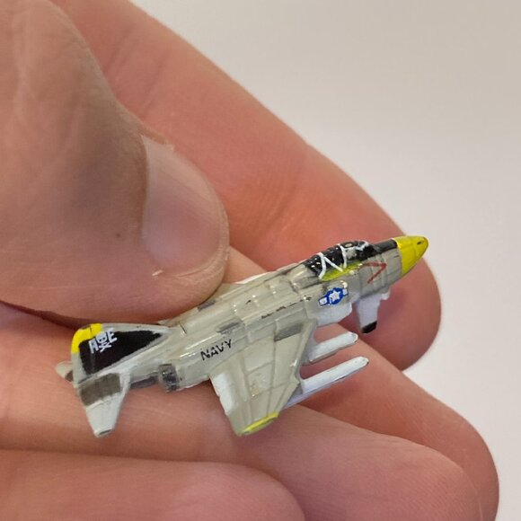 Micro Machines Military F-4 Phantom Fighter Aircraft Navy Galoob LGTI - Picture 4 of 8